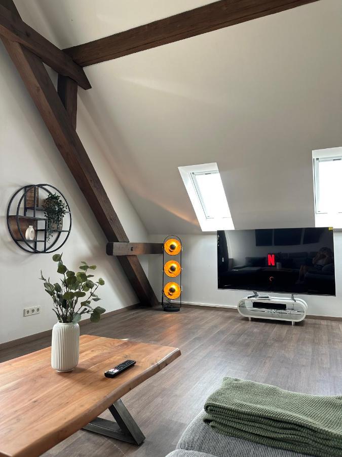 Dachterrassenwohnung Katharinenschule アイゼナハ エクステリア 写真